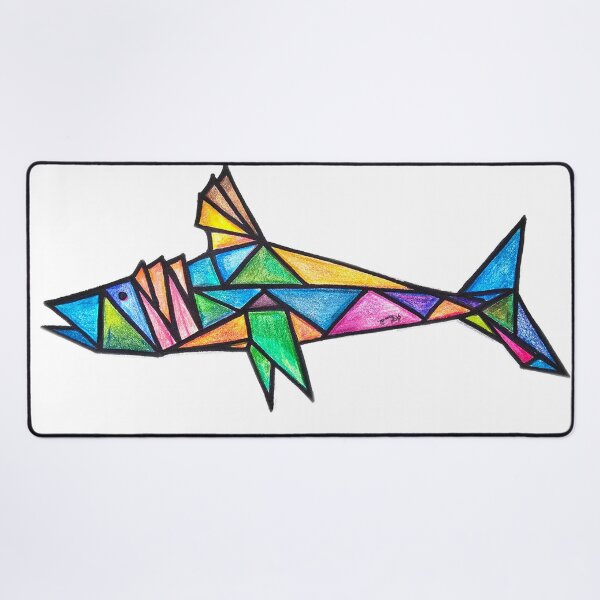 Item preview, Geometric Fish designed and sold by CanDo20.
