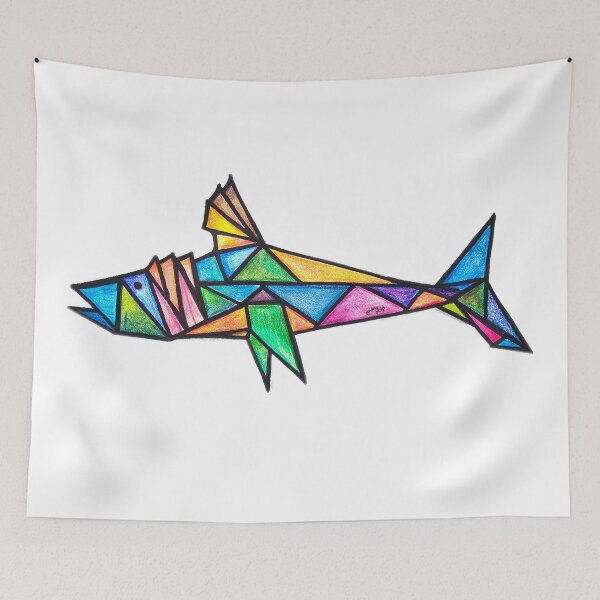 Item preview, Geometric Fish designed and sold by CanDo20.