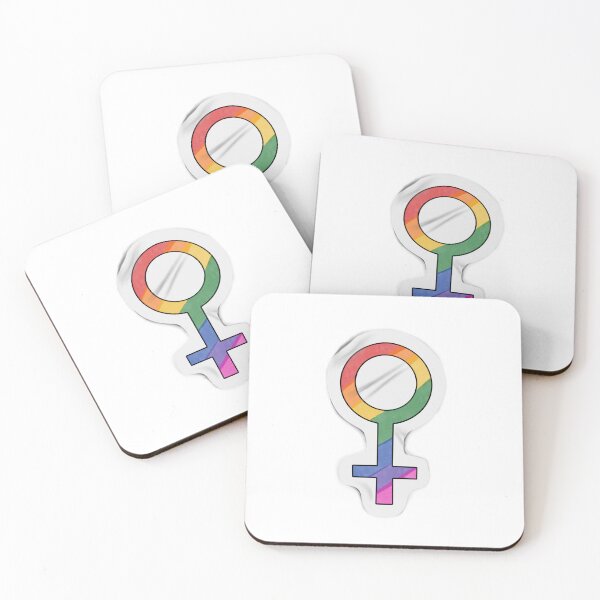 Item preview, Rainbow Female symbol  designed and sold by AhernCreative.