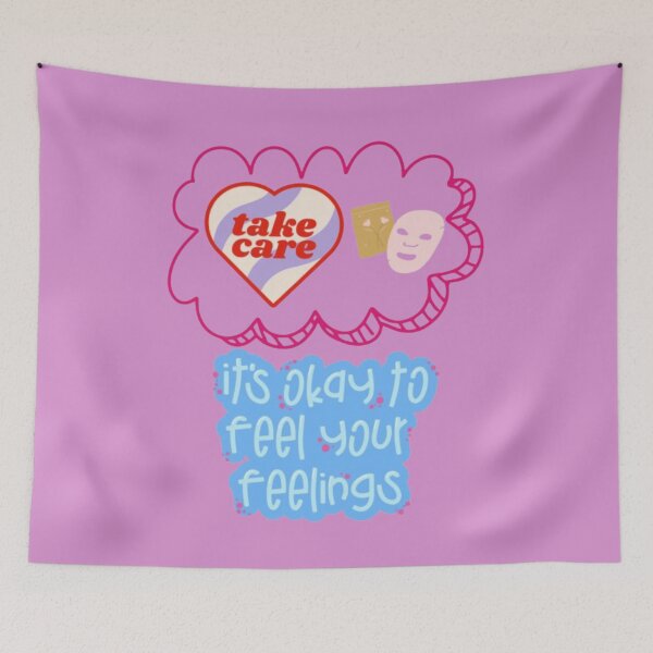Item preview, It’s Okay to Feel designed and sold by SolenyaStudio.