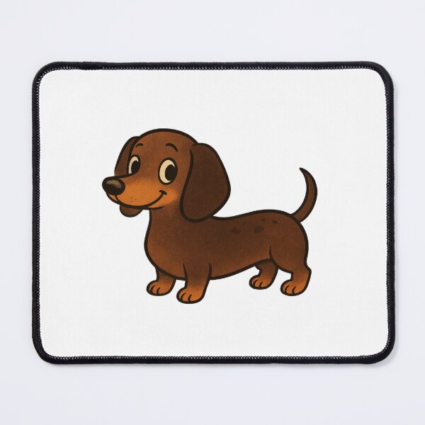 Item preview, Cute Little Dashound Weiner designed and sold by Prints-by-Olaf.