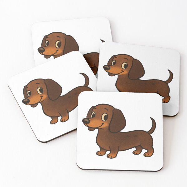 Item preview, Cute Little Dashound Weiner designed and sold by Prints-by-Olaf.