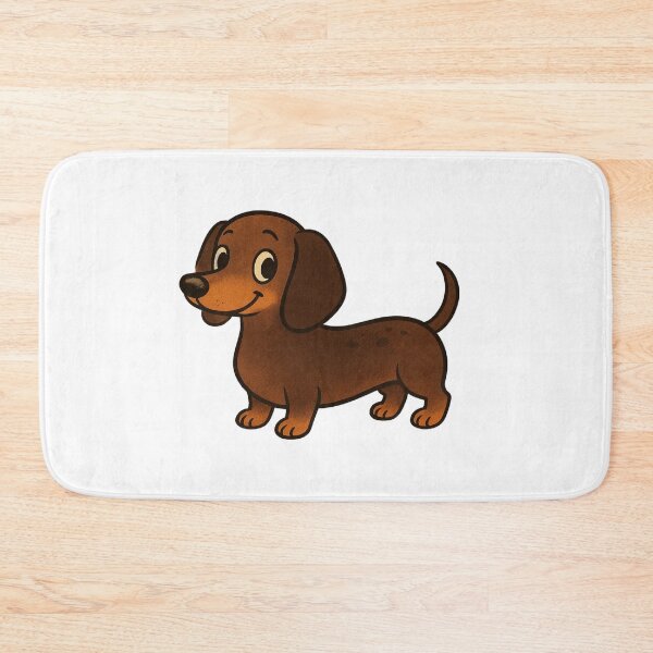 Item preview, Cute Little Dashound Weiner designed and sold by Prints-by-Olaf.
