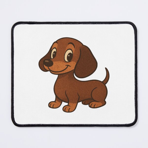 Item preview, Cute Little Dashound Weiner designed and sold by Prints-by-Olaf.