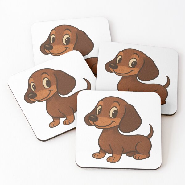 Item preview, Cute Little Dashound Weiner designed and sold by Prints-by-Olaf.