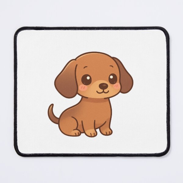 Item preview, Cute Little Dashound Weiner designed and sold by Prints-by-Olaf.