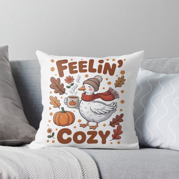 Item preview, Feeling Cozy Fall Goose Design designed and sold by CleanDecor.