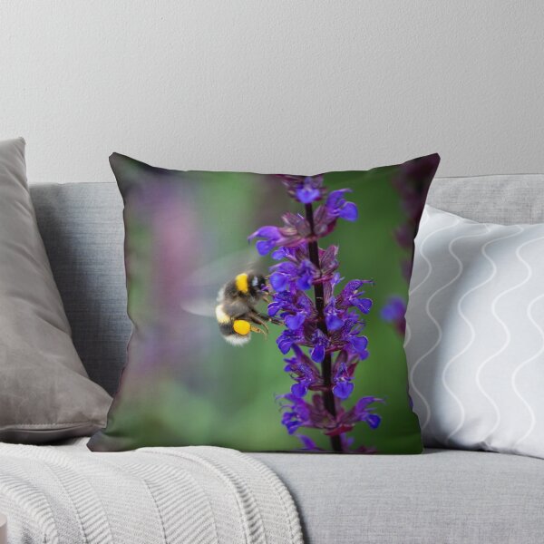 Item preview, Busy bee gathering nectar and pollen designed and sold by CEastwoodPhotos.