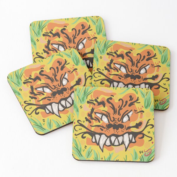 Item preview, Abstract Tiger in the Grass designed and sold by jodeckdoodles.