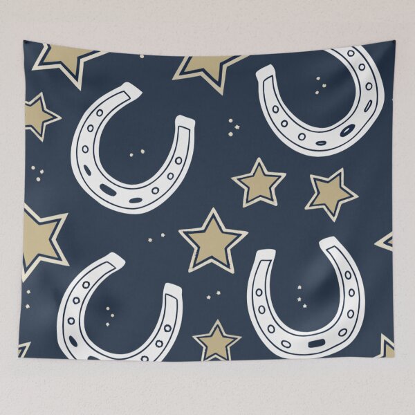 Item preview, Horseshoes with golden stars , lucky symbols . designed and sold by Lucky 777.