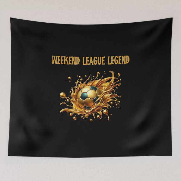Artikelvorschau, Weekend League Legend – Lustiges Fußballshirt entworfen und verkauft von Maggiepeshop.