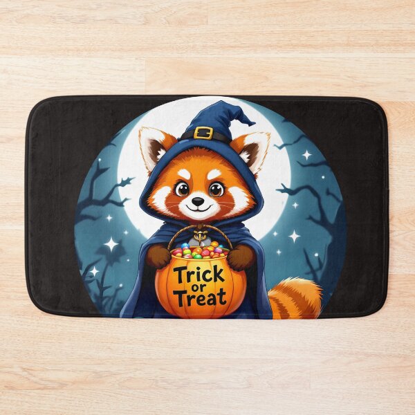 Item preview, red panda magician trick or treat halloween candy designed and sold by SmashingDeals.