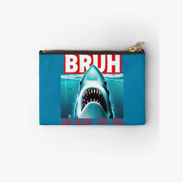 Item preview, Bruh Shark Meme – Jaw Ready For This Funny Design designed and sold by Aredbox.