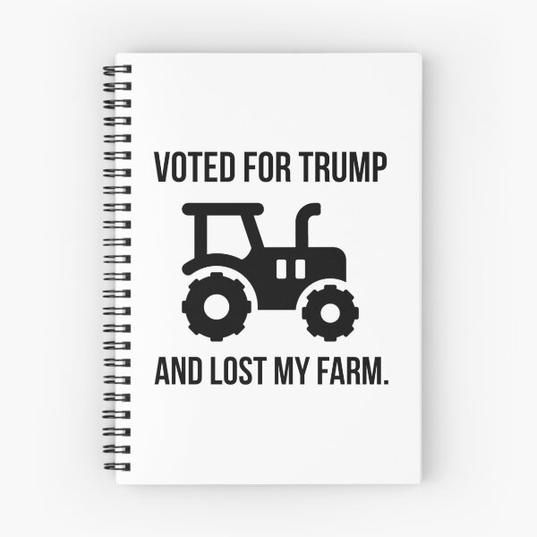 Item preview, “Voted for Trump and lost my farm” designed and sold by Rachel the Artist .