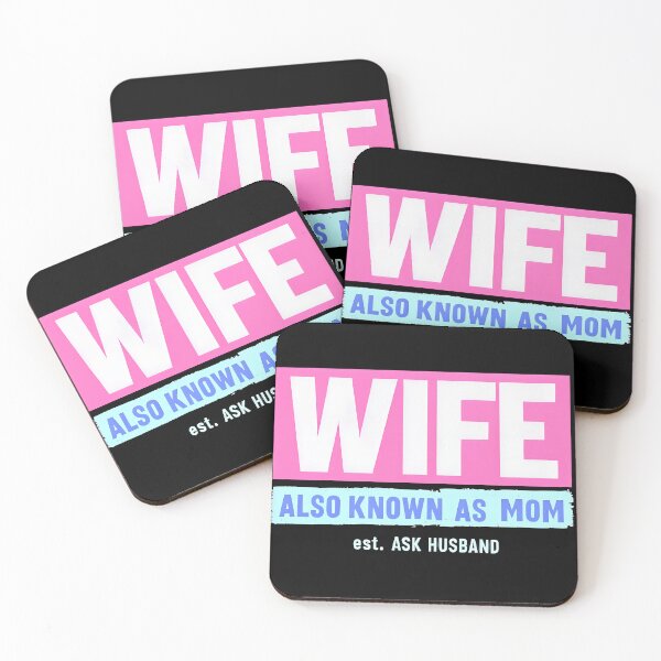 Item preview, Wife Also Known As Mom Funny Family Quote Design variation designed and sold by TeeTimeTreasure.