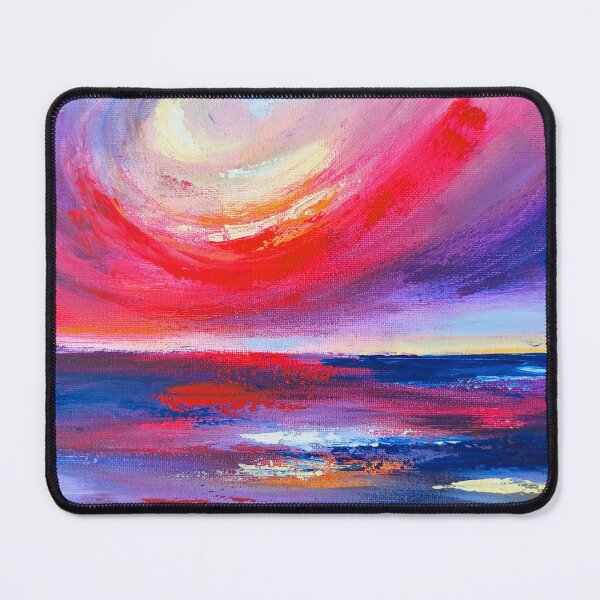 Item preview, Vibrant Sunrise Seascape Artwork designed and sold by kkjustpaint.
