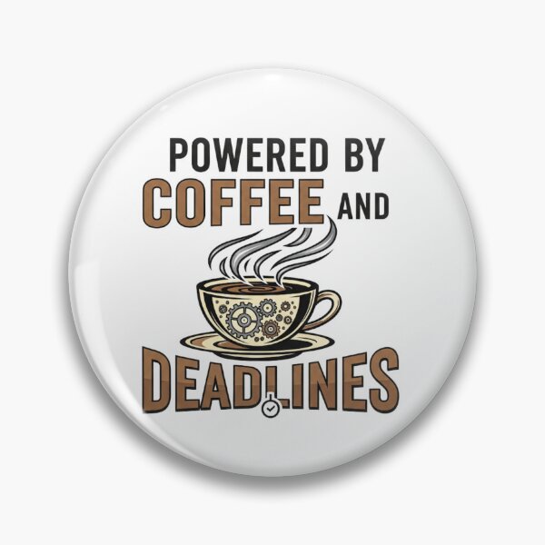 Item preview, Coffee & Deadlines designed and sold by Erik007best.