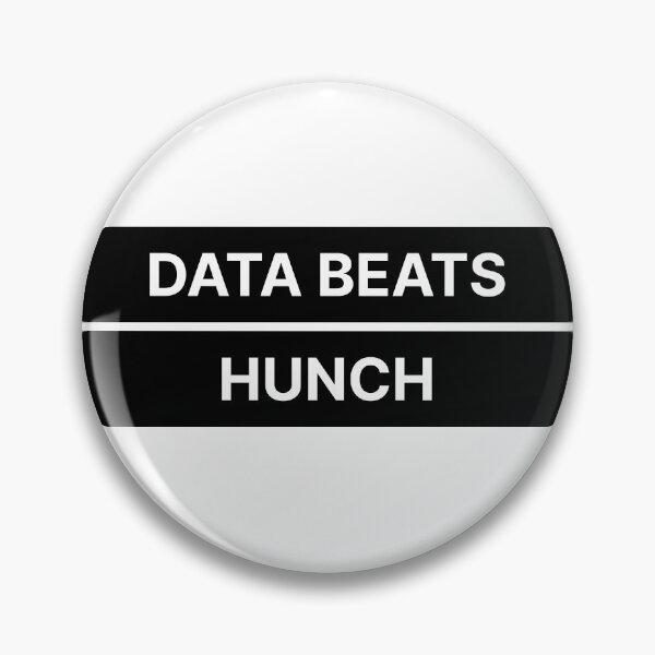 Item preview, Data beats hunch designed and sold by Jiben44.