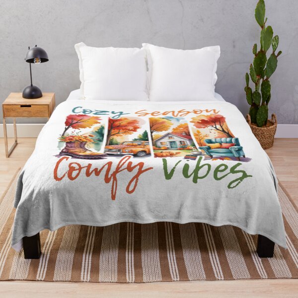 Item preview, Cozy Season Comfy Vibes designed and sold by CleanDecor.