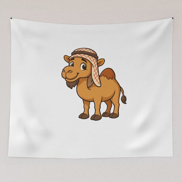 Item preview, Arabic Cartoon Camel designed and sold by Prints-by-Olaf.