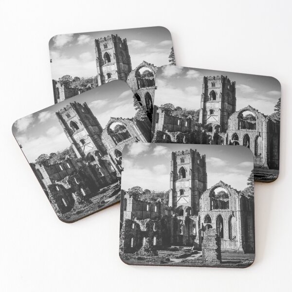 Item preview, Fountains Abbey Ruins Black and White designed and sold by CEastwoodPhotos.