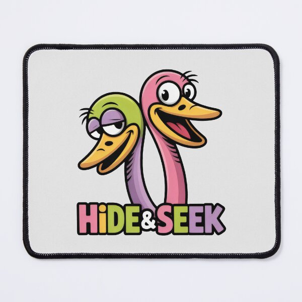 Item preview, Funny Two-Headed Ostrich with Bubble Letter Text designed and sold by SplashTastic.