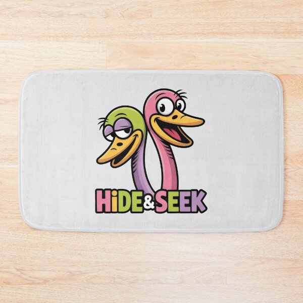 Item preview, Funny Two-Headed Ostrich with Bubble Letter Text designed and sold by SplashTastic.