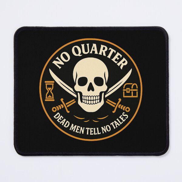 Artikelvorschau, No Quarter Klassisches orange leuchtendes Logo entworfen und verkauft von No Quarter Collective.