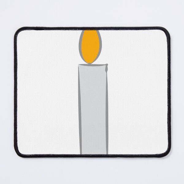 Item preview, Minimalist Candle Flame Illustration designed and sold by Swati's Digital Den.