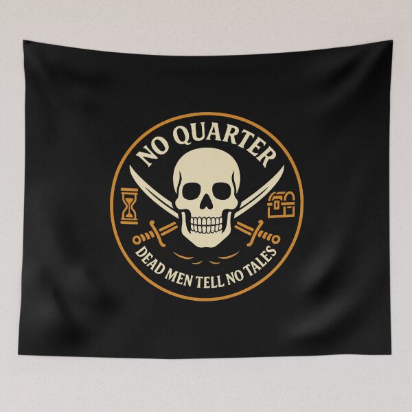Item preview, No Quarter Transparent Golden Burn Glow Logo designed and sold by No Quarter Collective.