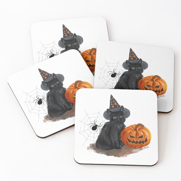 Item preview, Black Cat Halloween designed and sold by Mozyden.