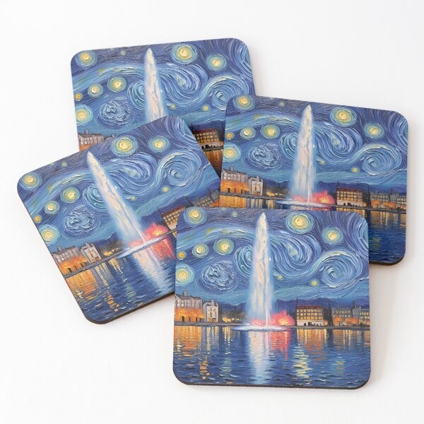Item preview, Inner Alster in the evening designed and sold by sid1802.