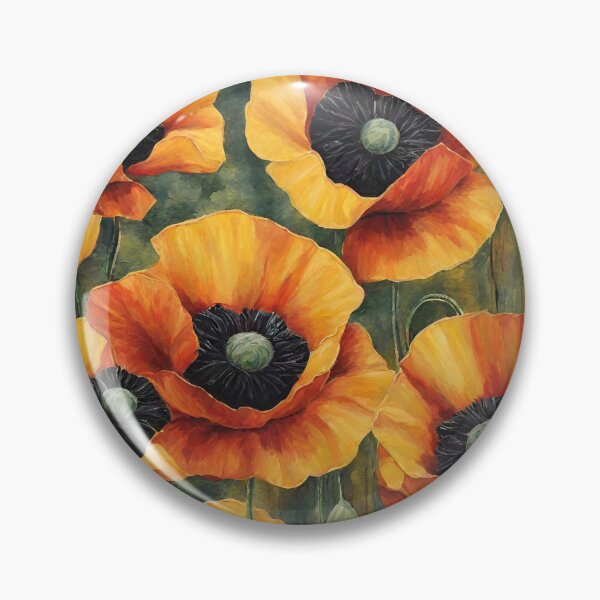Artikelvorschau, Acryl Mohnblume entworfen und verkauft von Mozyden.