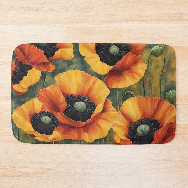 Artikelvorschau, Acryl Mohnblume entworfen und verkauft von Mozyden.