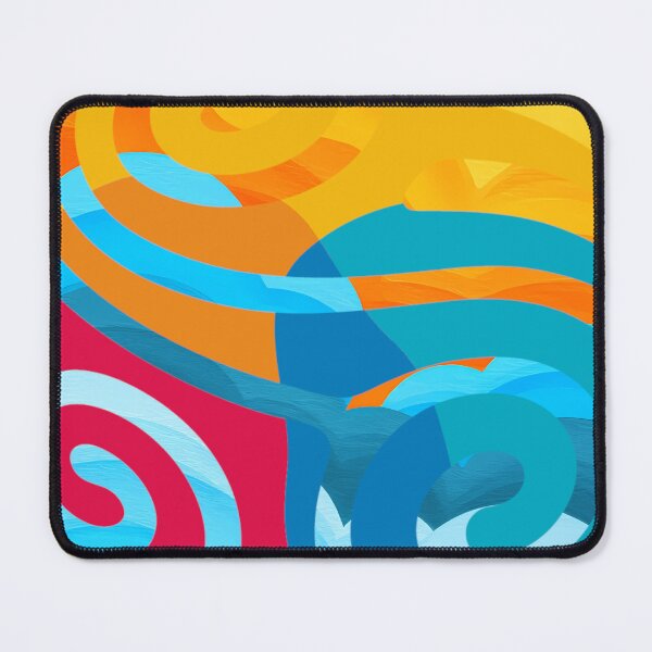 Item preview, Abstract Swirl Sphere – Vibrant Sun & Ocean Design designed and sold by DesignArtist.ia.