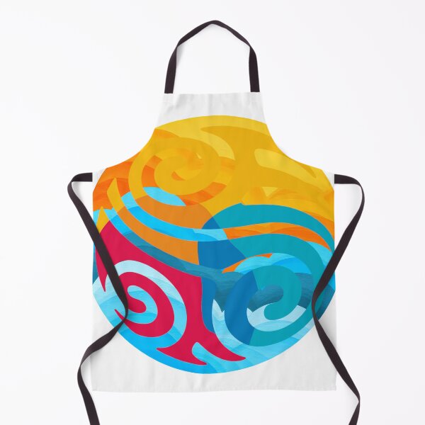 Item preview, Abstract Swirl Sphere – Vibrant Sun & Ocean Design designed and sold by DesignArtist.ia.