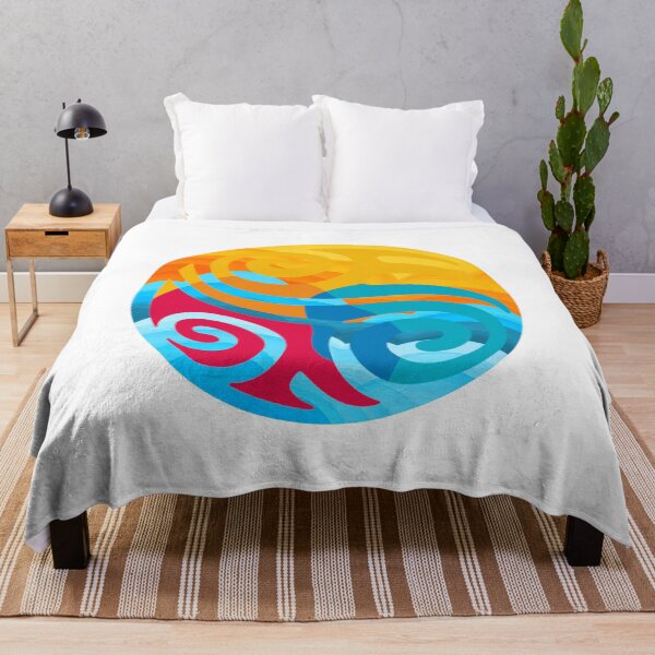 Item preview, Abstract Swirl Sphere – Vibrant Sun & Ocean Design designed and sold by DesignArtist.ia.
