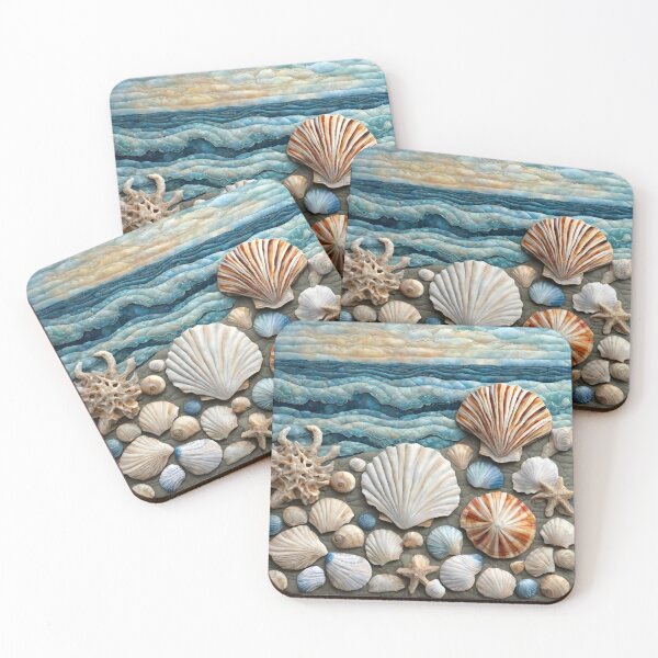 Item preview, Gorgeous Sea ​​Shells designed and sold by Mozyden.