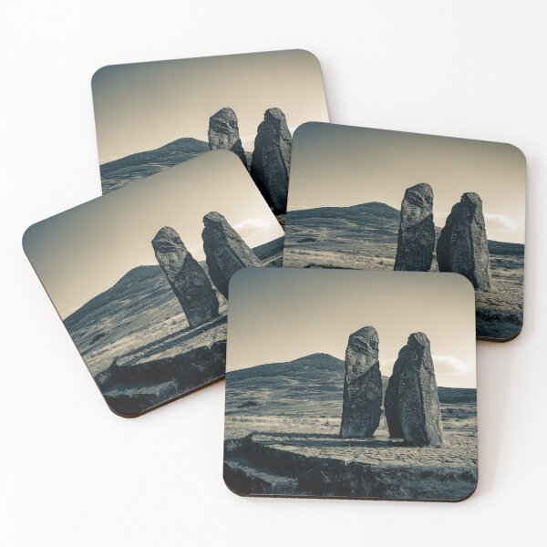 Item preview, Standing stones of Yr Eifl, North Wales. Split tone. designed and sold by CEastwoodPhotos.