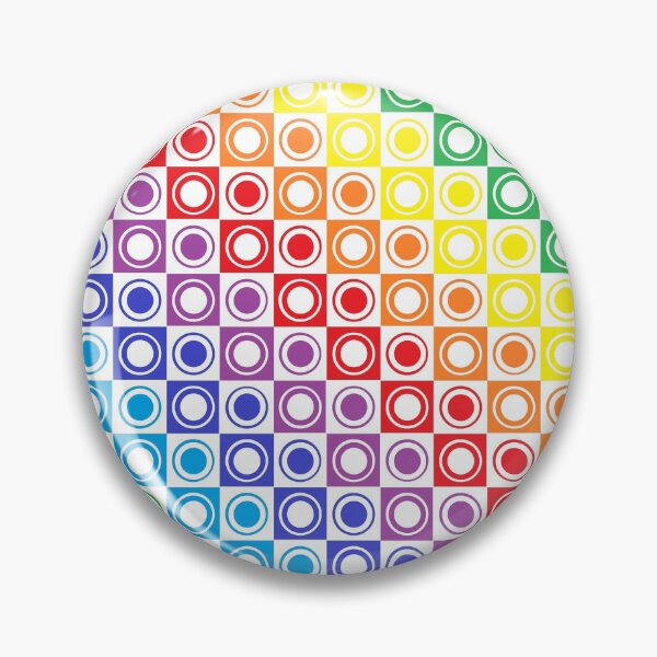 Artikelvorschau, Regenbogen und weiße Quadrate und Kugeln entworfen und verkauft von lornakay.