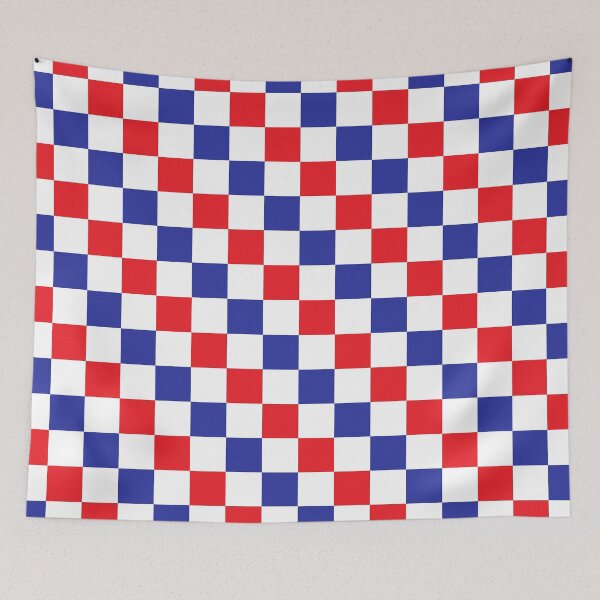 Item preview, Checkered Red, White and Blue  designed and sold by lornakay.