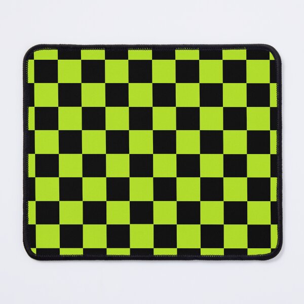 Item preview, Checkered Lime Green and Black   designed and sold by lornakay.