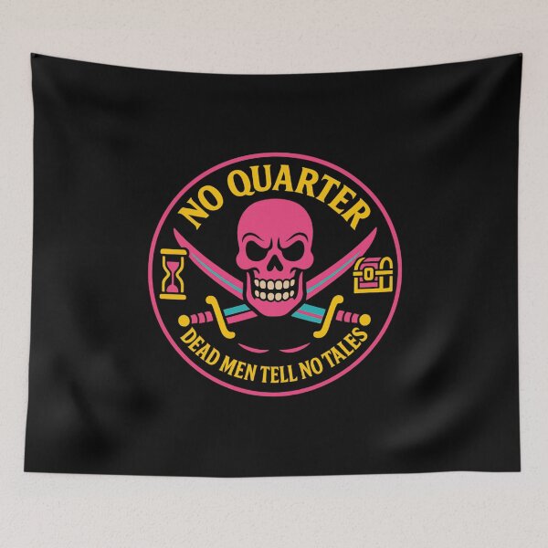 Item preview, No Quarter Transparent Hot Pink & Gold Neon Logo designed and sold by No Quarter Collective.
