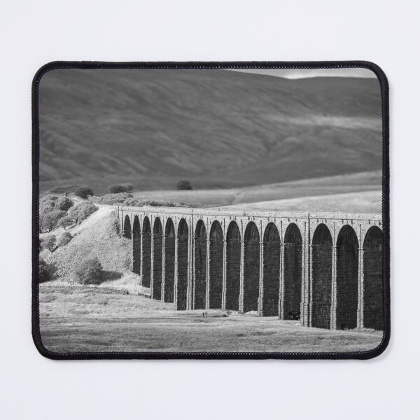 Item preview, Ribblehead Viaduct, Settle to Carlisle Railway. Black and White designed and sold by CEastwoodPhotos.