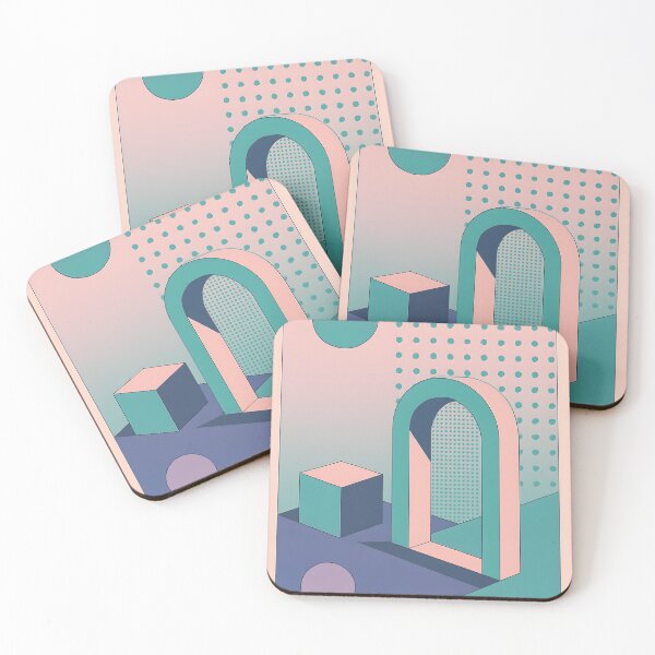 Item preview, Retro Vaporwave Geometry designed and sold by aether-lab.