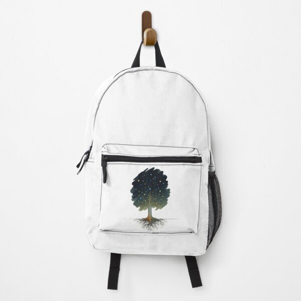 Item preview, Tree of Stars – Cosmic Outdoor Nature Illustration designed and sold by NoctaHike.