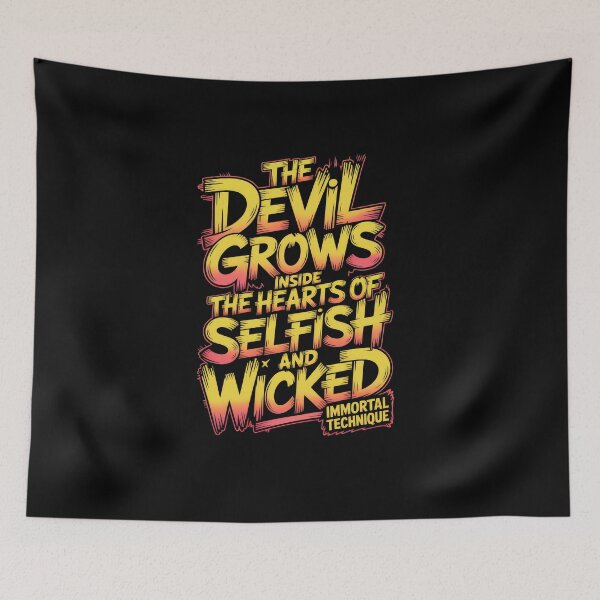 Item preview, Dance With The Devil Immortal Technique Inspirational Lyrics designed and sold by Enea Kelo.