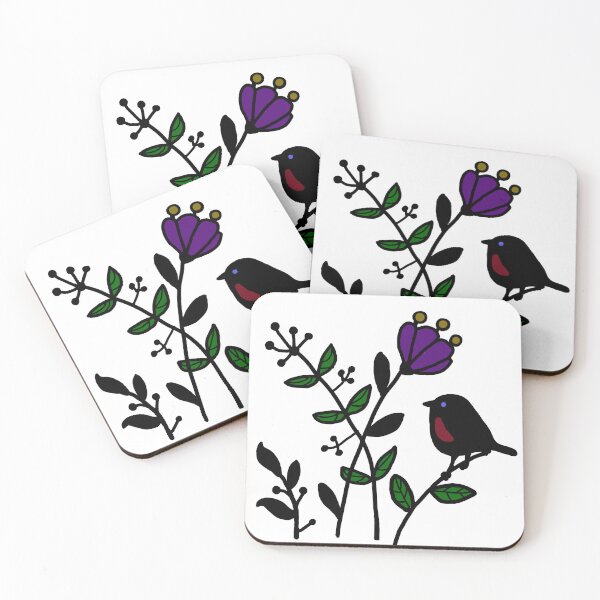 Item preview, Nature with birds designed and sold by Blumchen.