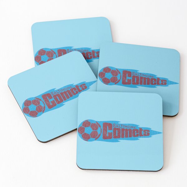 Item preview, Baltimore Comets Retro Soccer 1970s Vintage Team Design designed and sold by chrisrivait.
