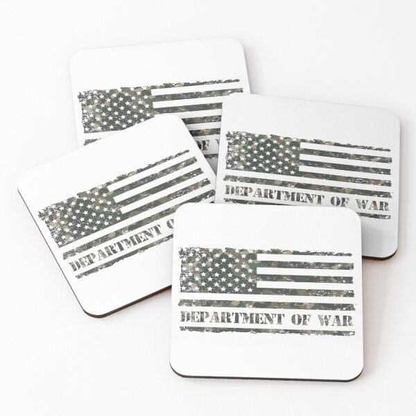 Item preview, Department Of War USA Camouflage Flag Department of Defense designed and sold by ivotee.